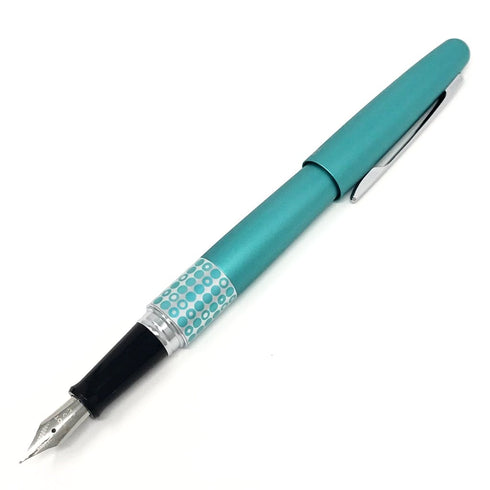 Pilot Metropolitan Fountain Pen - Retro Pop Turquoise - Fine Nib